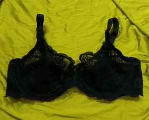 Elegant Black Lace Bra
