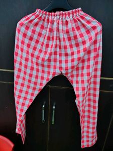 Red &amp; White Gingham Pajama