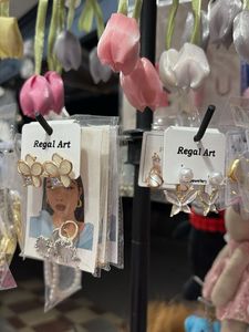 Regal Art Butterfly & Pearl Earrings