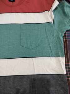 Men's Color Block Pocket T-Shirt