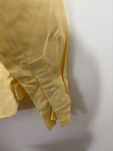 Classic Yellow Button-Up Shirt
