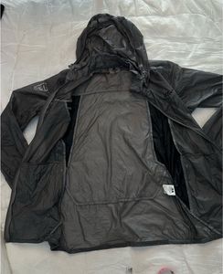 Men's Grey Lightweight Hooded Jacket