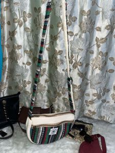 Himalayan Hemp Crossbody Bag