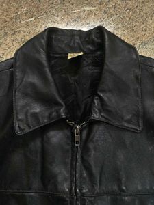 Classic Black Pig Hide Leather Jacket