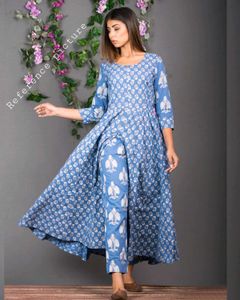 Semi Stitched Suit Material