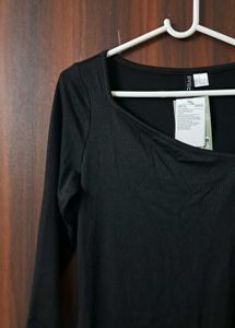 H&amp;M Black Dress New With Tag