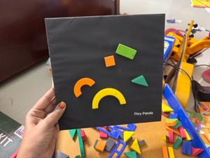 Play Panda Magnetic Shapes Set
