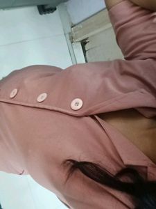 Chic Fake Button-Front Short Sleeve Dress