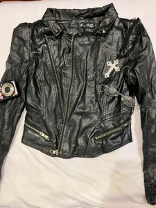 Leather Biker Jacket