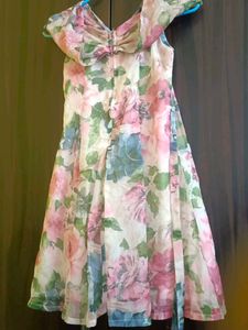 Floral Print Midi Dress
