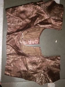 Metallic Bronze Blouse