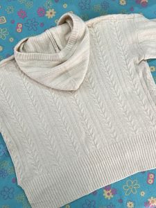 Cozy oversized Knit Hoodie