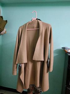 Elegant Tan Cardigan