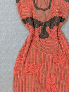Vintage Beaded Flapper Dress