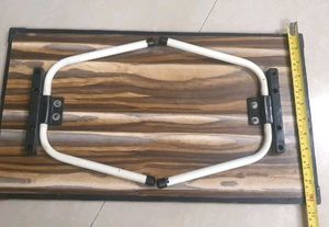 new unused Folding Table with Floral Scene