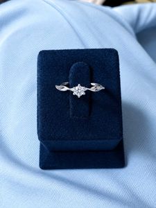 Sparkling Solitaire Ring