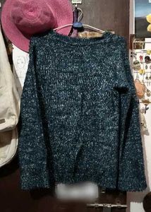 fleece furry oversized sweater