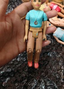 combo Vintage Doll with Pink Dress