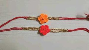 crochet rakhi