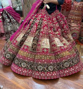 Stunning Embroidered Lehenga Choli