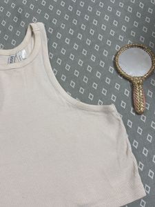H&amp;M Ribbed Racerback Tank Top