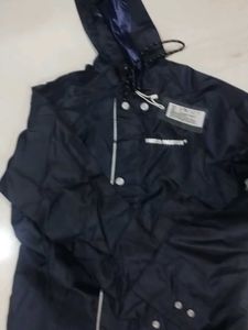 Rain Master Coat Suit - Navy Blu