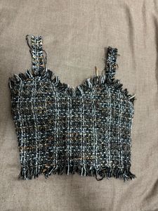 This tweed piece is perfect for  old money trend