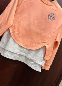 Peach Sweatshirt