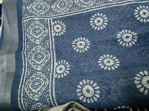 Blue Saree