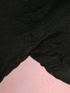 Stylish Black Leggings with Lace Detail