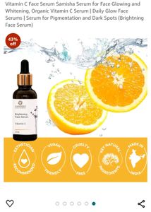 Samisha Brightening Face Serum Vitamin C