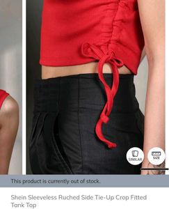 🍒Red Ruched Top🍒