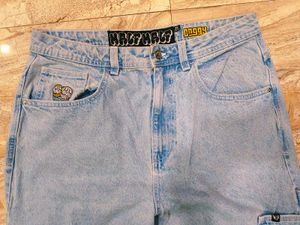Light Wash Baggy Jeans