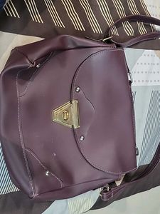 Stylish Plum Handbag