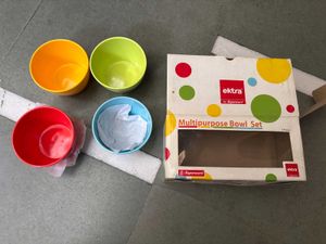 🆕Colorful Set of 4 Bowls