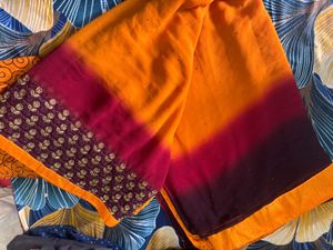 Beautiful Ombre Saree with Blouse