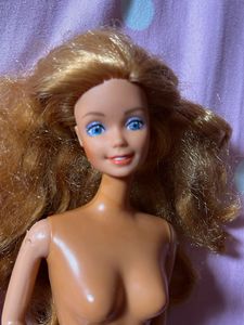 Peaches and cream Barbie doll