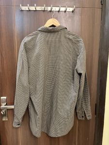 Oversized Check Shirt