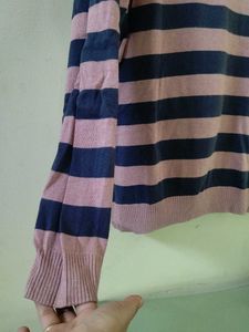 Striped Knit Sweater
