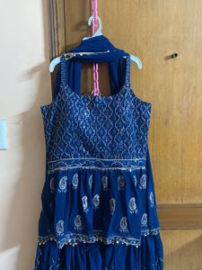 PEPLUM STYLE BRAND NEW SHARARA SET SIZE L