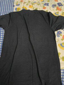 Men's Dark Grey Henley T-Shirt