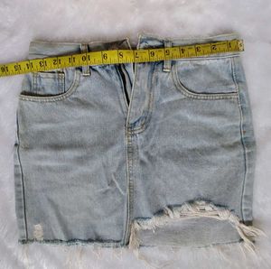 Denim Mini Skirt
