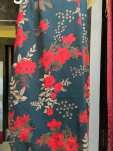 Elegant Floral Print Kurta