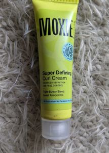 Hair Colour with Moxie curl cream