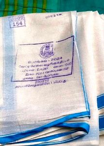 Vintage Cotton Dhoti Set