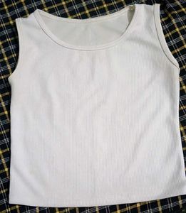 White tank top
