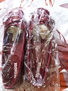 Shiny Red Ballet Flats with Bow Detail
