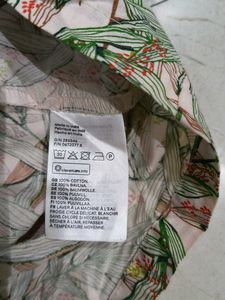 H &amp; M Floral Off-Shoulder Dress Brand New