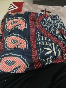 Vibrant Elephant Print Dupatta