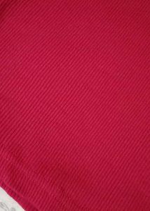 Red Sleeveless Polo Top